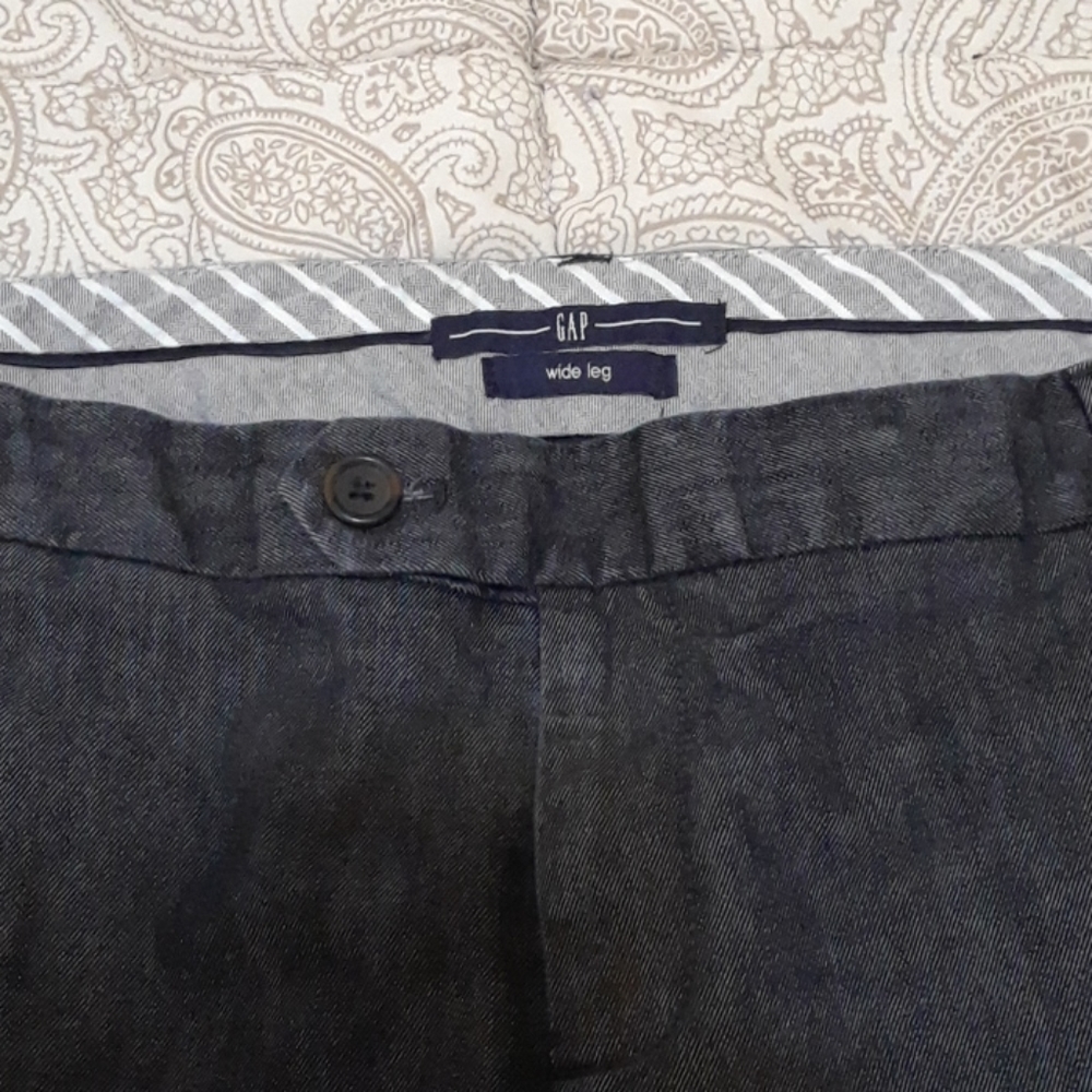 Gap jean wide legged trousers.